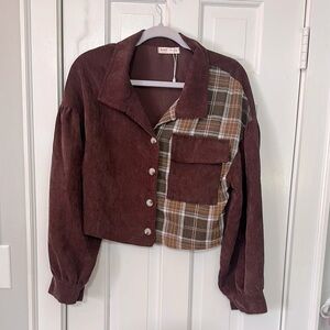Romwe corduroy jacket